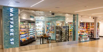 Wayfare SF storefront at SFO
