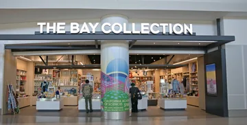 Storefront of The Bay Collection in Harvey Milk Terminal 1, SFO